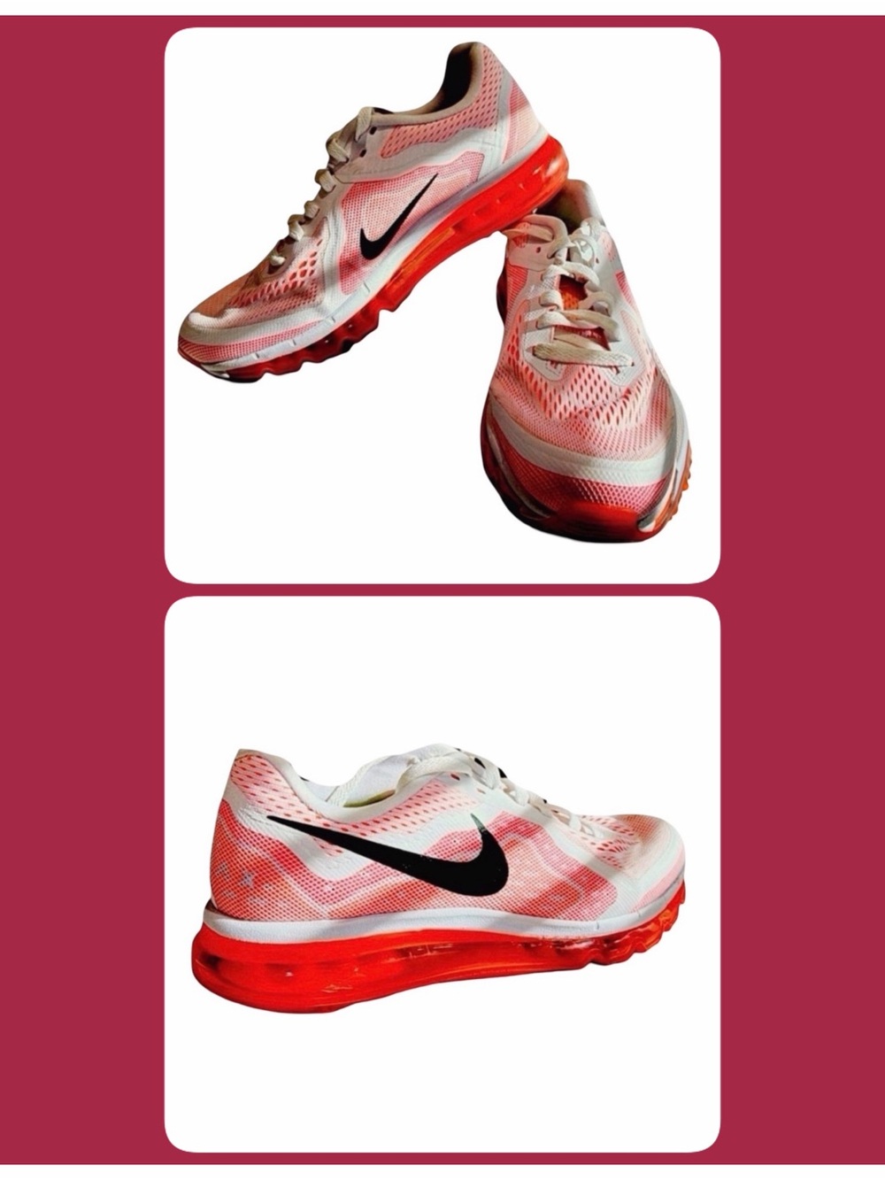 Nike Air Max 2014 "Hyper Punch" Running Sneaker (Unisex) | 9.5